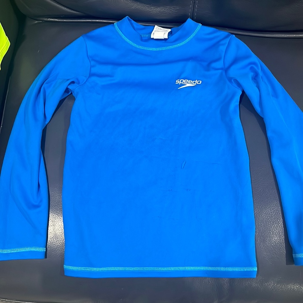 Boys Speedo Long sleeve rash guard XS